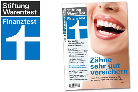 Stiftung Warentest Zahnzusatzversicherung 2014 Stiftung Warentest
