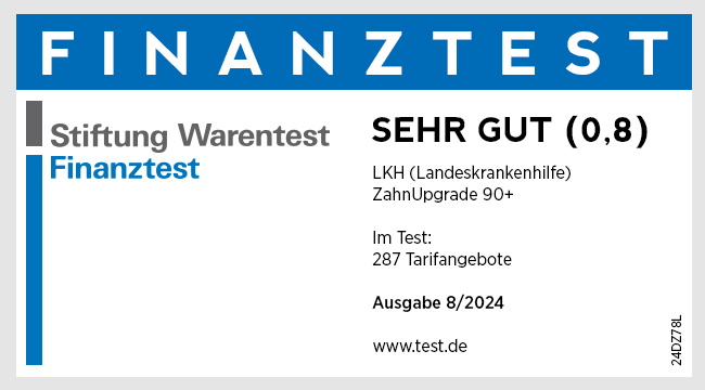 Stiftung Warentest Finanztest Siegel 2024