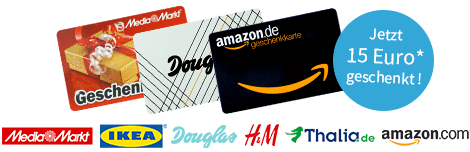 Prämie für Abschluss Prämie als Dankeschön für Abschluss